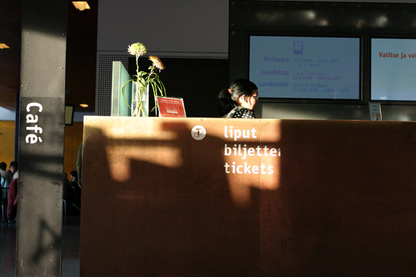 ticket desk